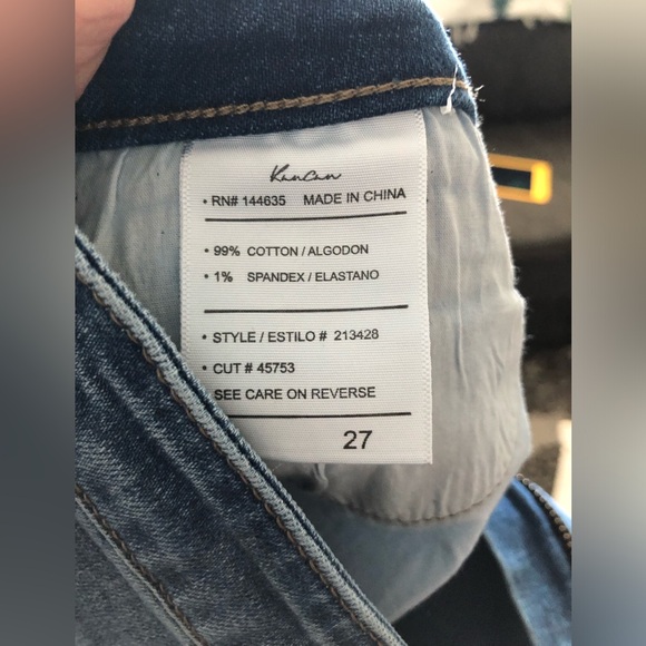 Kancan mid raise straight leg jeans - Picture 4 of 5